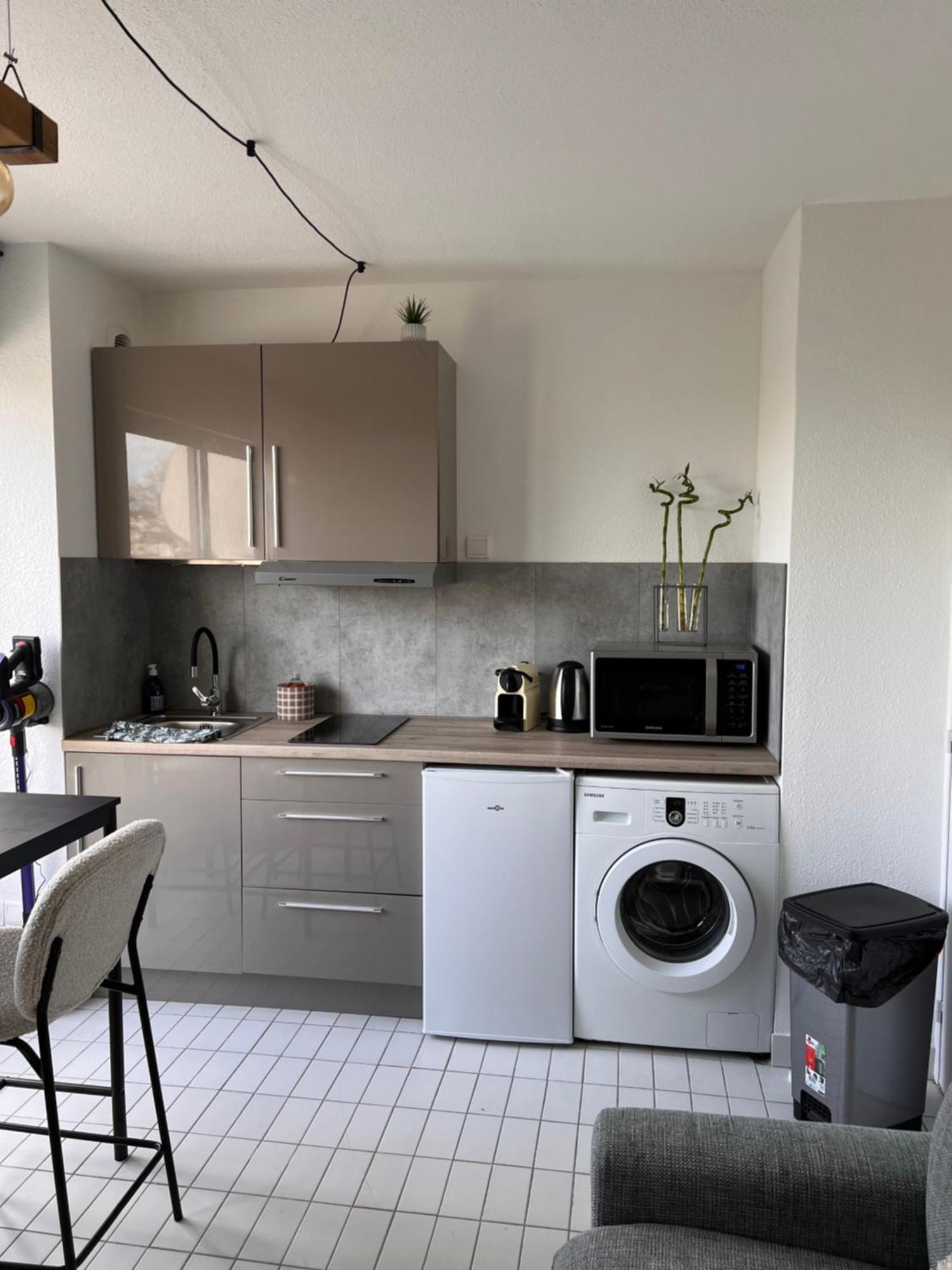 Studio Premiere Ligne Mer Parking La Grande-Motte Esterno foto